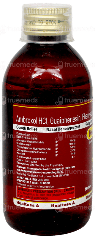 Healtuss A Syrup 100Ml